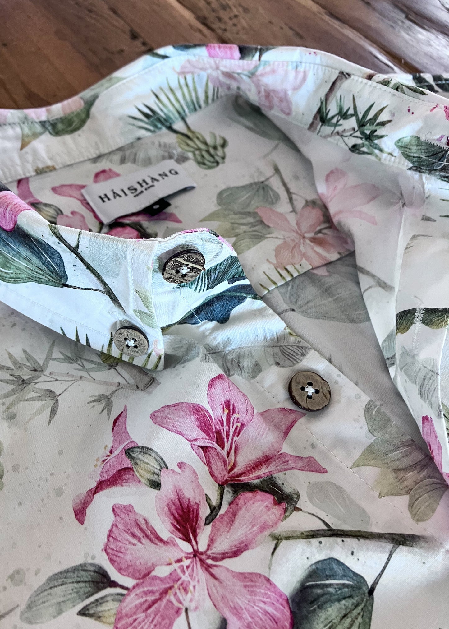 Organic Cotton Bauhinia Shirt