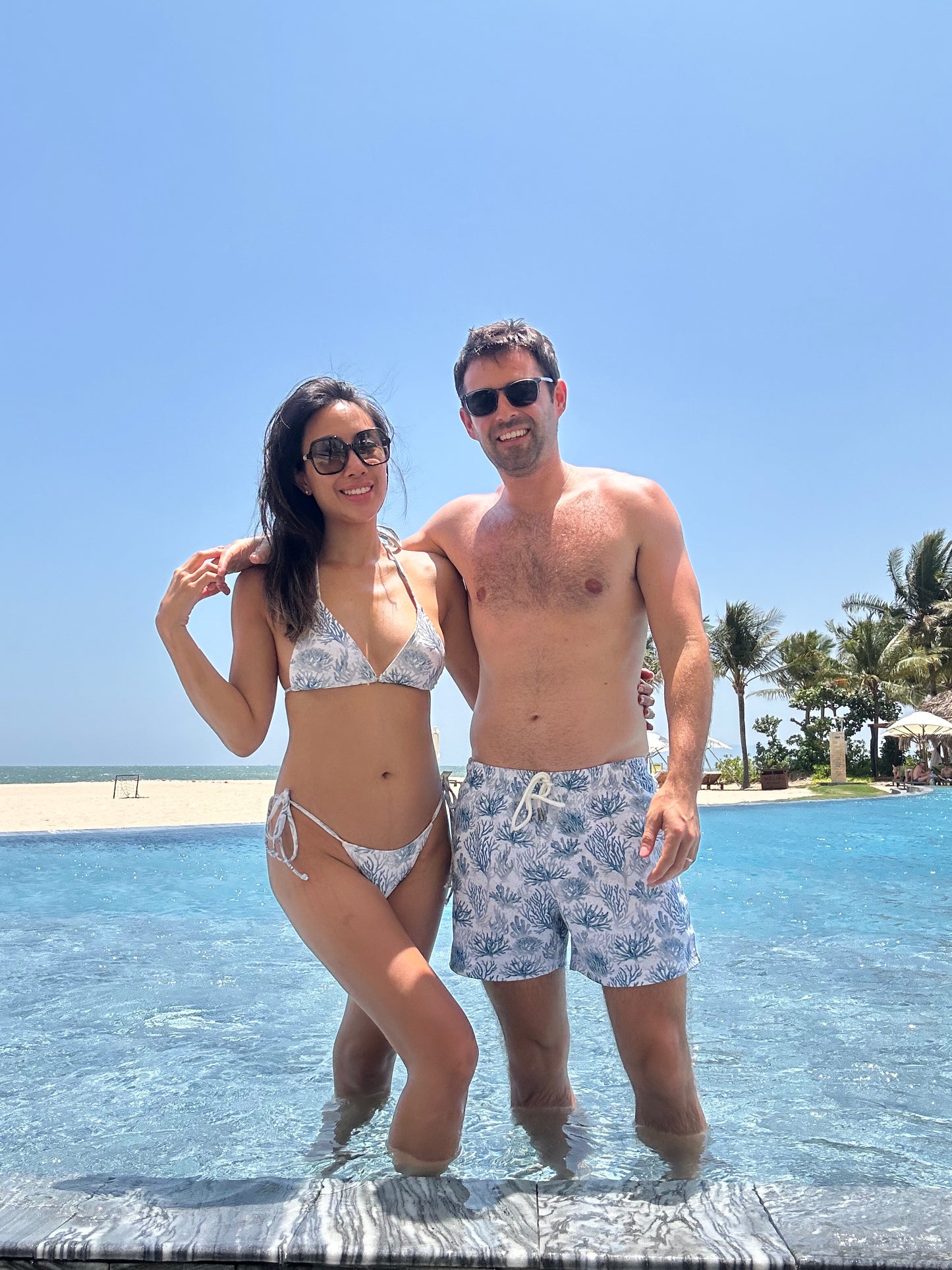 Coral Swimshorts