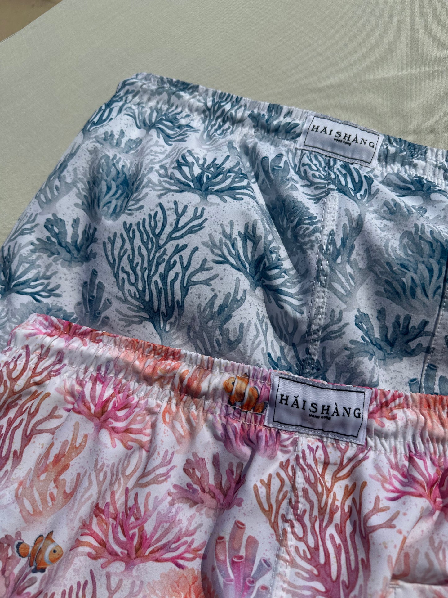 Coral Swimshorts