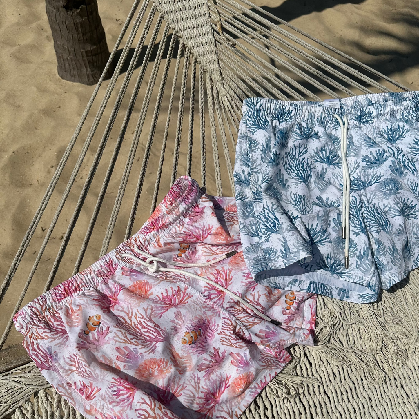 Coral Swimshorts