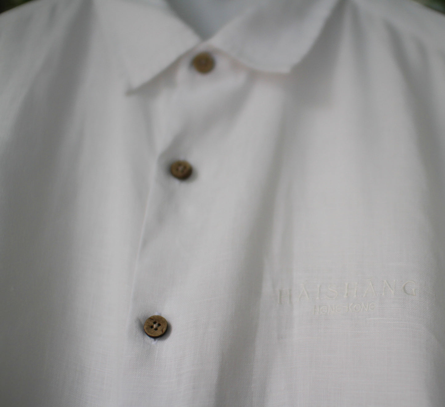 Organic Linen Shirt (White)